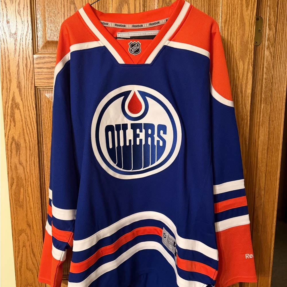 Reebok Edmonton Oilers Hockey Jersey